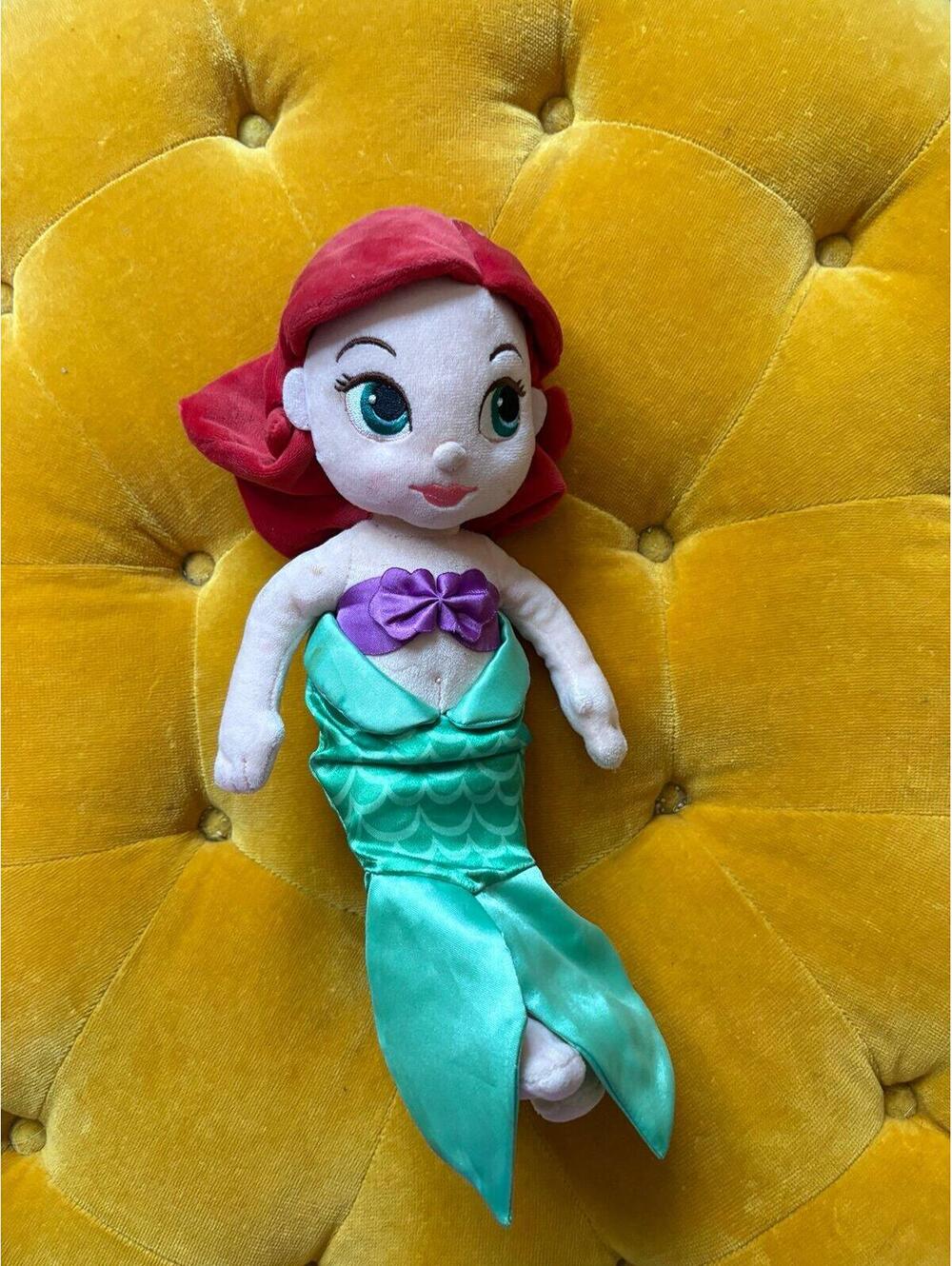 Disney Store Ariel plush doll from The Little Mermaid